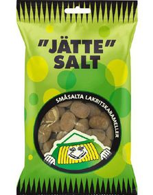 1842739200_1Dundersalt / ʺJätteʺ Salt - Salt Lakris Sukkertøy 65 gram