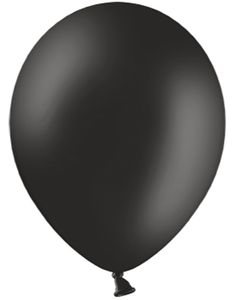 10 stk 30 cm - Svarte Ballonger