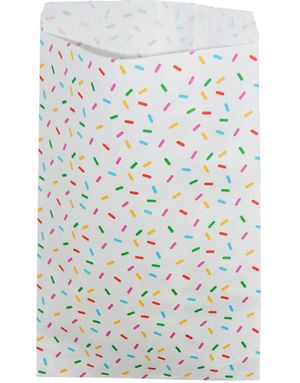 8 stk Tutti Frutti Godtepose i Papir 23x15,5 cm