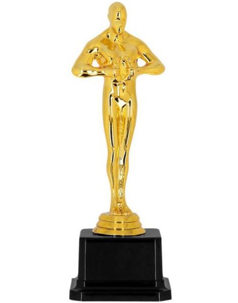 Oscar Inspirert Gullfarget Pokal - 21 cm