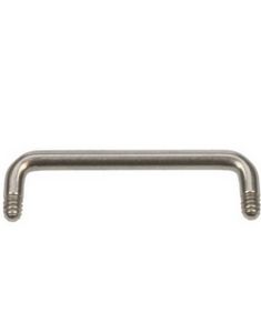 Staples barbell 90 Grader til 1,6 mm kule - Titan stang