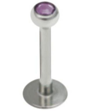 Shiny Stone - 1.2 x 8 mm - Lilla Labret