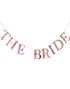 Rosegullfarget Banner "The Bride" 1,5 Meter - Blush Hen