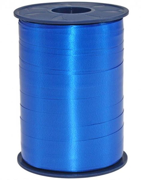 250 meter Royal Blått Ballongbånd / Gavebånd - Ekstra Bred 10 mm