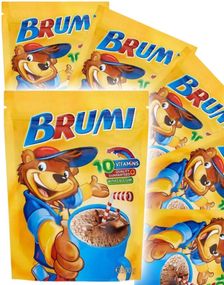 10 Brumi Instant Cocoa with Vitamins - Sjokoladepulver til Drikke - Hel Eske 1,5 kg