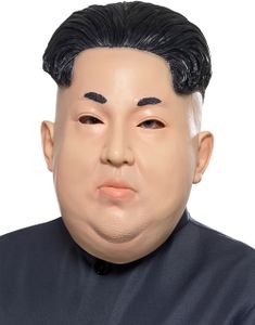 Kim Jong-un Inspirert Latexmaske