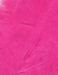 8 gram Rosa Dekorative Fjær 6-12 cm
