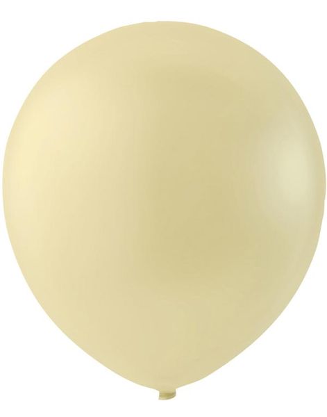 100 stk 23 cm MEGAPACK - Ivory/Elfenben Ballonger
