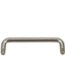 Staples barbell 90 Grader til 1,6 mm kule - Titan stang
