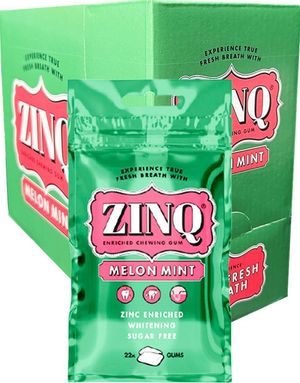 15 stk Zinq Tyggegummi med Melon Mint - Hel Eske 472,5 gram