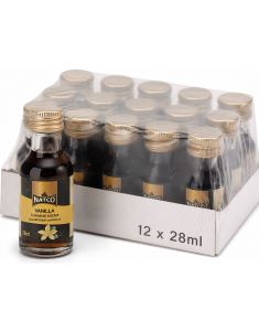 12 stk NATCO Vanilla Flavouring Essence - Vanilje Essens - Hel Pakke 12x28 ml (India)