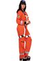 Orange Astronaut Damekostyme