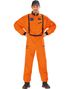 Orange Astronautkostyme til Mann