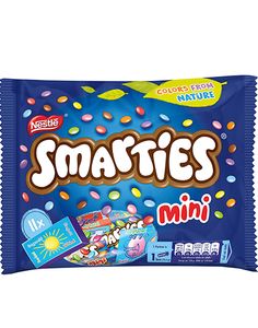 Smarties Mini Pose med 11 stk Små Esker 158 gram 