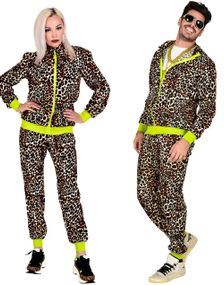  80 Talls Leopard Grilldress til Voksen