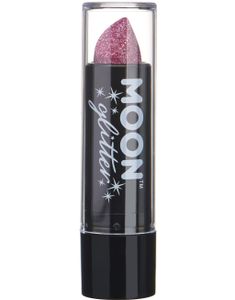 Rosa Leppestift med Glitter