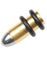 Golden Bullet - Ørepiercing med O-Ringer
