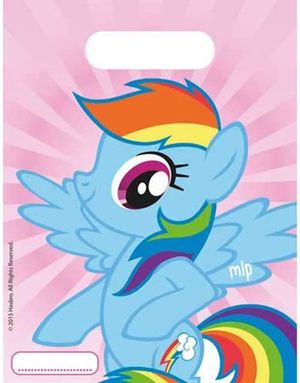 6 stk Godteposer - My Little Pony