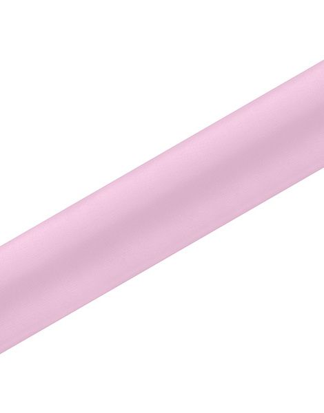 LYS ROSA Bordløper i Satin 36 cm x 9 meter