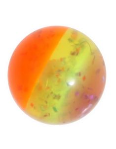 Orange og Rosa 6 mm Akrylkule til 1,6 mm stang