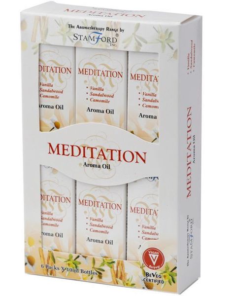 6 stk Stamford Meditation Aromaolje 60 ml