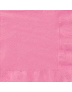 20 stk Rosa Servietter 33x33 cm