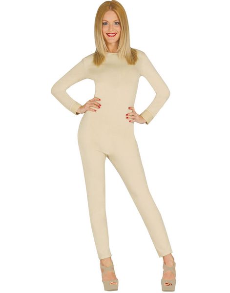 Hudfarget Jumpsuit/Bodysuit til Dame