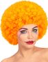 Neon Orange Klovn/Afroparykk