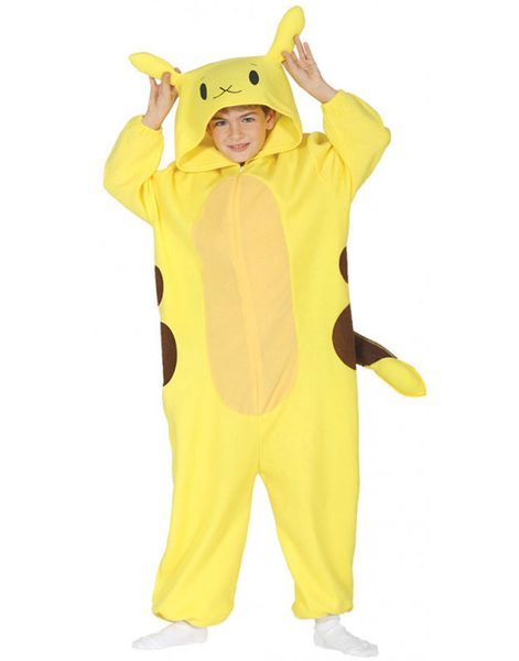 Pokemon Inspirert Pikachu Kostyme for Barn