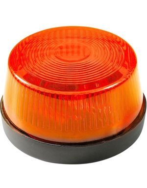 Blinkende Orange Varsellys med Lyd
