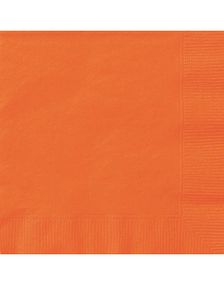 20 stk Orange Servietter 33x33 cm