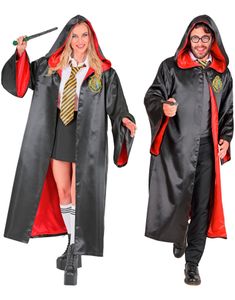 Harry Potter Inspirert Kostymekappe med Hette til Voksen