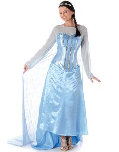 Isprinsessen Elsa Dameskotyme