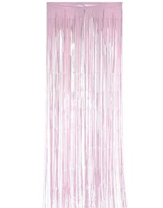 Rosa Strimlete Dørforheng 92x240 cm