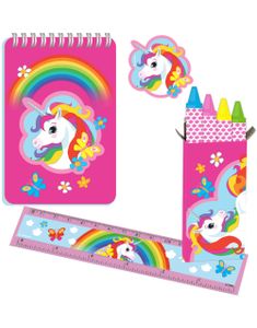 20 Deler - Unicorn Tegnesaker til Fem Personer