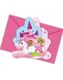 6 stk Invitasjoner - Unicorn Castle