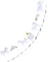 2 stk Banner med Blader, Hest og Prinsesse Tema 2 Meter - Princess Party