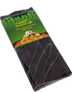 DATOVARE - Sweet Gate Håndlaget Mørk Dubai Sjokolade med Pistasj 80 gram