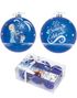 6 stk Frozen 2 Julekuler 8 cm