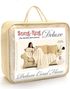 Snug Rug Deluxe Fleece Pledd i Kremhvit 152x214 cm
