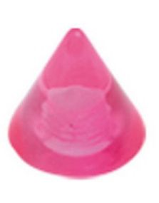 Secret Point Pink - 5 mm Akrylkule til 1,6 mm stang