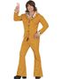 Orange Disco Kostymedress til Herre - Large