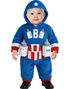 Captain America Inspirert Babykostyme - 12-18 MND