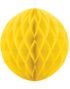 Gul Honeycomb Ball VELG STØRRELSE 10-40 cm