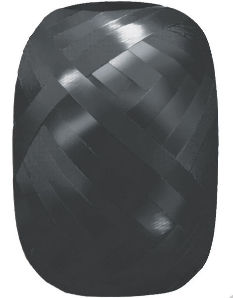 20 meter Svart Ballongbånd / Gavebånd - 5 mm Bred