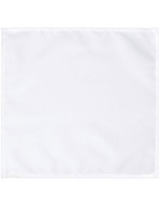 25 stk Hvite Stoffservietter 35x35 cm
