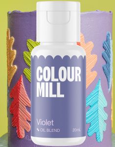 Colour Mill Violet Oljebasert Matfarge - 20ml