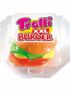24 stk Trolli XXL Vingummi Burger - Hel Eske 1200 gram