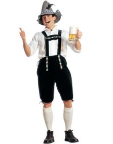 Lederhosen - Selebukse For Oktoberfest - Mørk Grønn