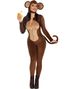 Cheeky Monkey - Ape Bodysuit Kostyme til Dame - XSmall
